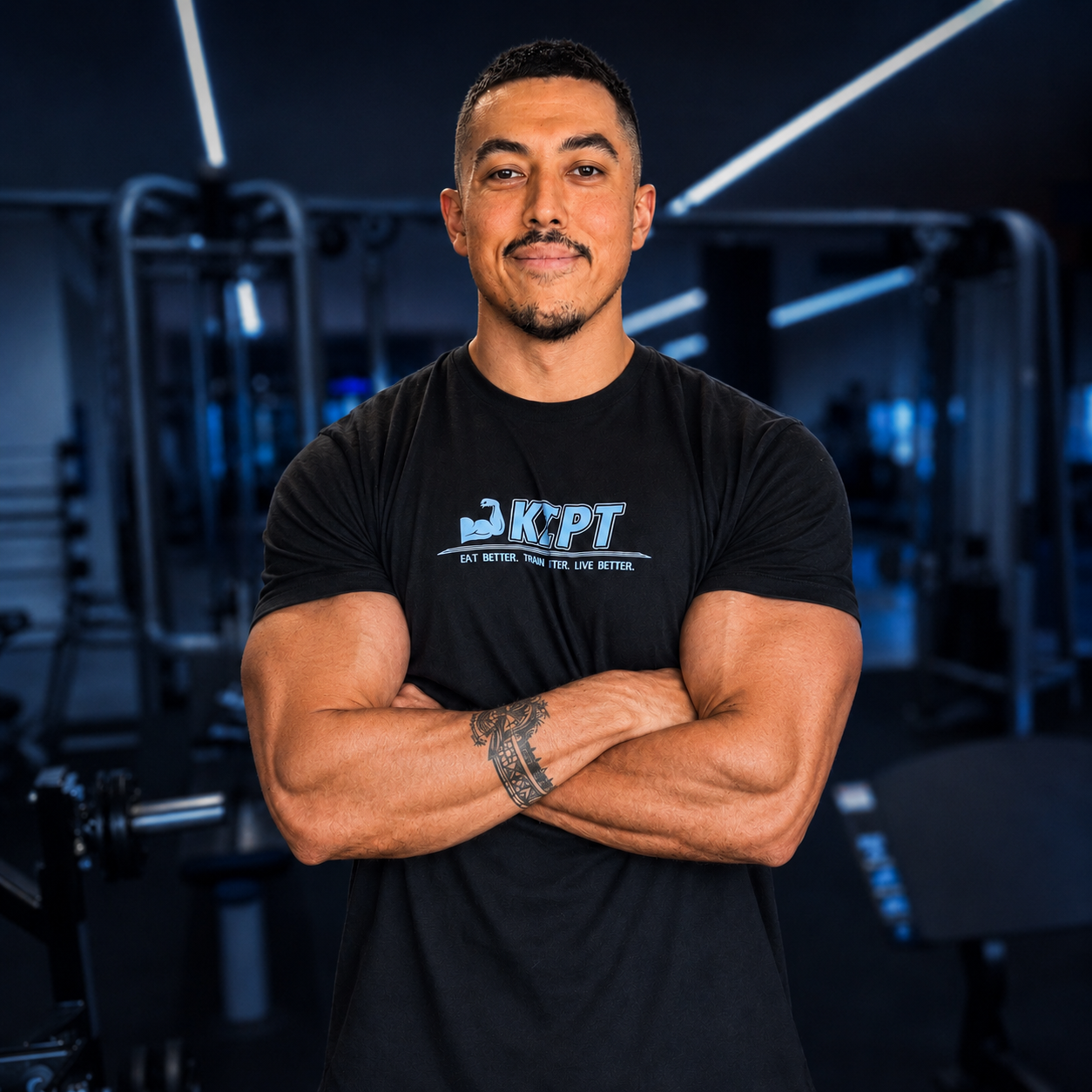 Coach Karl standing inside Anytime Fitness Bundoora
