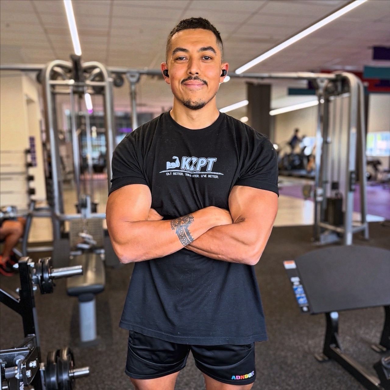 Coach Karl Zuidema at the gym